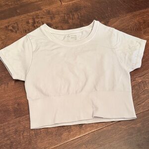 Offline by Aerie White Crop Top